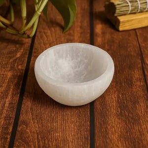 Cuenco Pequeño de Selenita - Contenedor de recarga energética