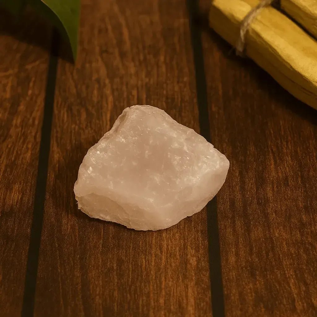 Drusa Pequeña de Cuarzo Rosa - Mineral del amor - Brujy Magic