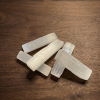 Mini Barra de Selenita (Limpieza y Recarga de Cristales)