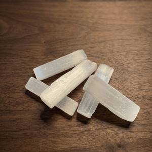 Mini Barra de Selenita (Limpieza y Recarga de Cristales)