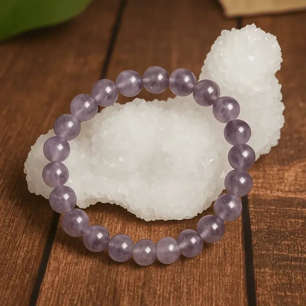 Pulsera de Amatista - Mineral anti - estrés - Pulsera - Brujy Magic