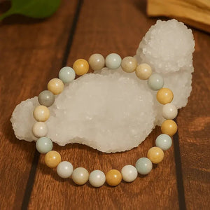 Pulsera de Amazonita - Mineral de la valentía