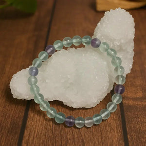 Pulsera de Fluorita - Mineral de la Concentración