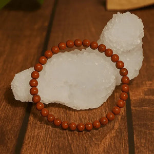 Pulsera de Jaspe Rojo - Mineral del Coraje