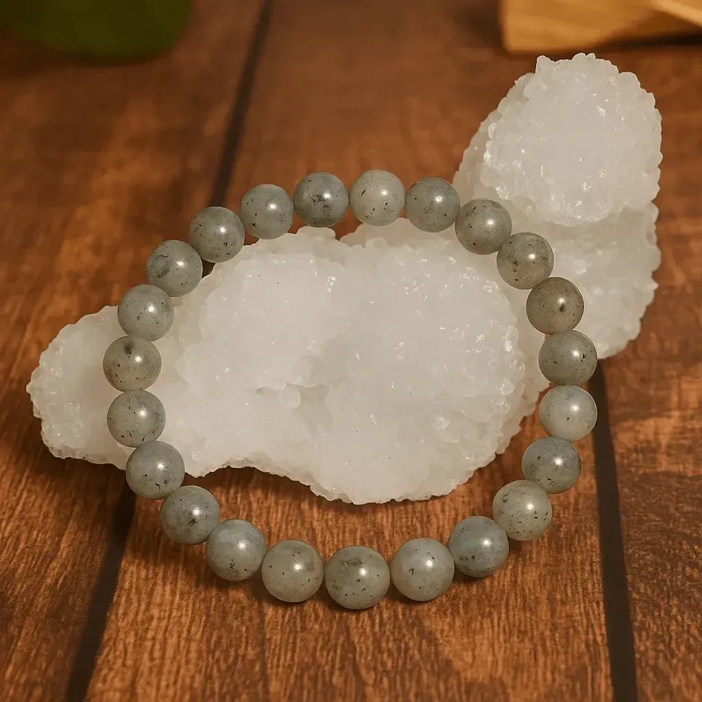 Pulsera de Labradorita - Mineral de la Transformación - Pulsera - Brujy Magic