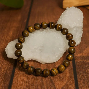 Pulsera de Ojo de Tigre - Mineral de Protección Agresiva