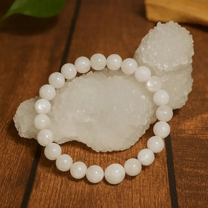 Pulsera de Piedra Luna -  Mineral de la intuición y la fertilidad