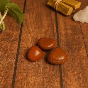 Rodado de Jaspe Rojo - Mineral del coraje