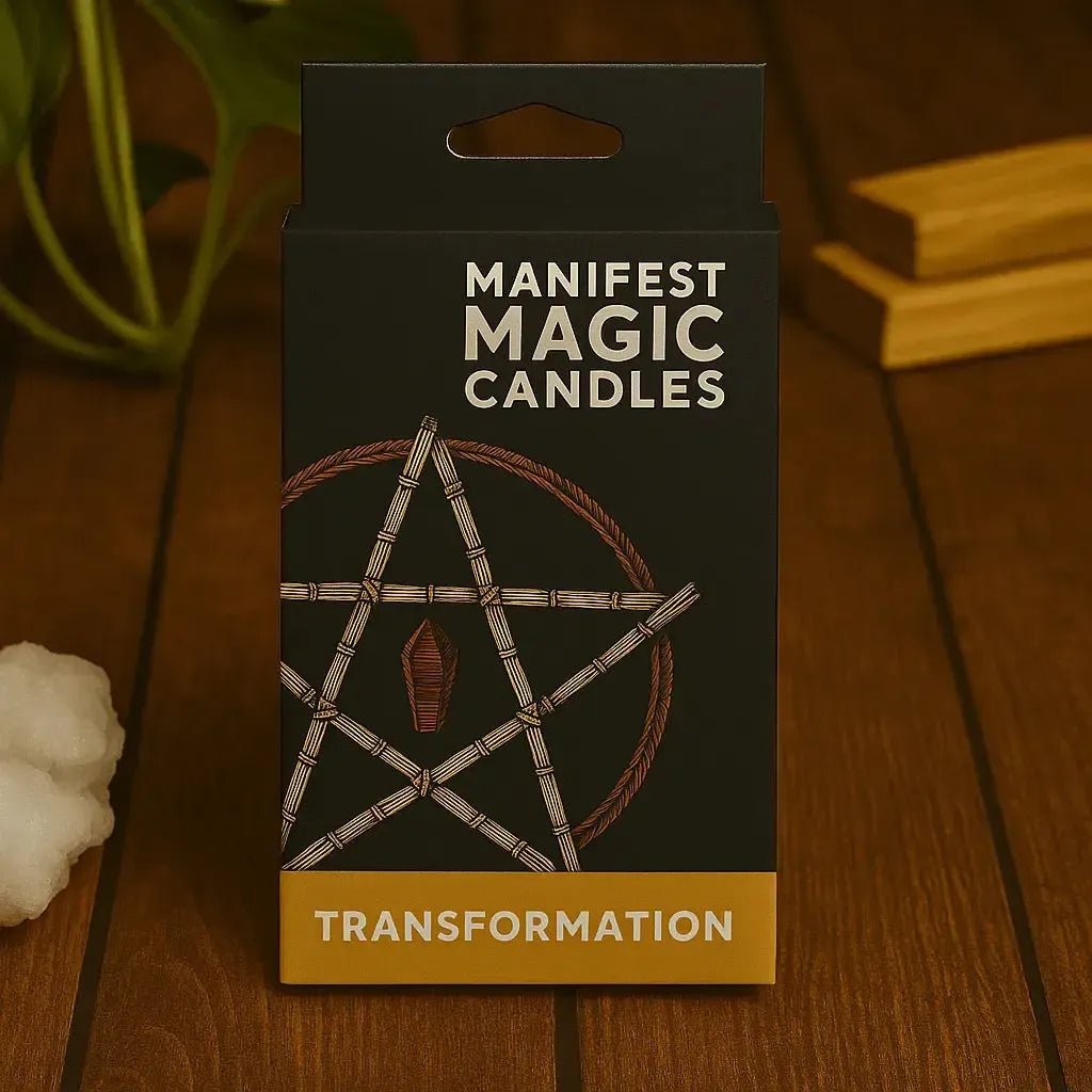 Vela pequeña de Ritual - Negro (pack de 12) - Brujy Magic